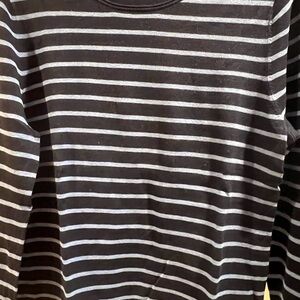 J. McLaughlin Long Sleeve Round Neck Stripe Poet Sweater Top Shirt
New with Tags